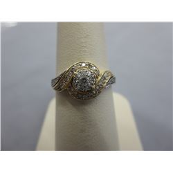 14KT Yellow Gold Diamond Ring
