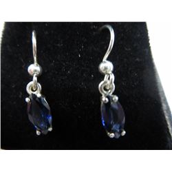 New Sapphire Earrings- Gemologist Appraisal for $1200