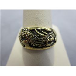 Mans Solid Bronze Ring