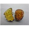 Image 1 : 2 x Amber Rings