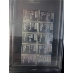 2 x Valcambi Suisse Silver Bars