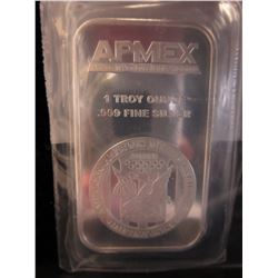 Silver Art Bar. 1 Troy oz. of .999 silver