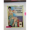 Image 1 : Tin Colgate Talcum sign