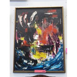 Signed original acrylic on canvas