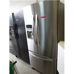 New French door fridge with bottom mount freezer