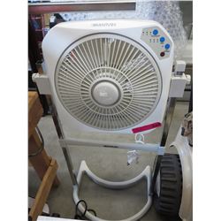 Used adjustable floor fan