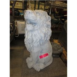 Concrete lion