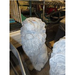 Concrete lion