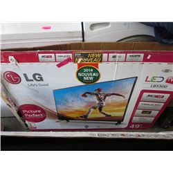 LG 49" TV-Store return