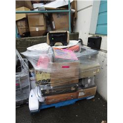 Skid of misc. household goods