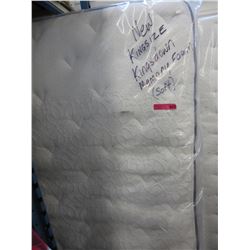 NEW - King size Kingsdown memory foam mattress