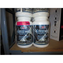 4 Containers of Whey Protein-Biscuits & Cream