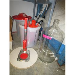 Wine making supplies & bottle corker