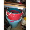 Image 1 : 3 Large plastic tubs.
