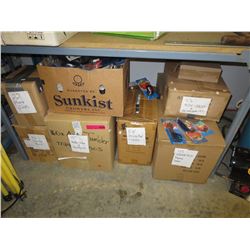10 boxes of new audio cables & accessories