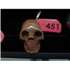 Image 1 : Carved goldstone skull