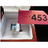 Image 1 : Hand made Aquamarine ring - March Birthstone
