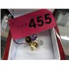 Image 1 : .925 Multi-gemstone dinner ring