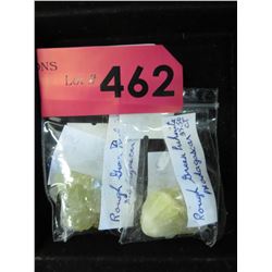 2 Rough Green Prehnite - 70 CTW