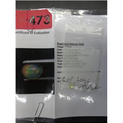 0.52 CT Natural Opal
