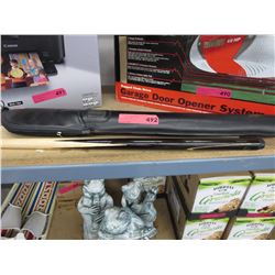 Dufferin pool cue & case - used