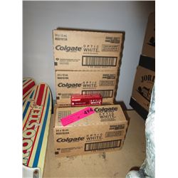 4 Cases of Colgate Optic White toothpaste