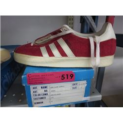 Adidas Runners, size 7.5, red