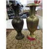 Image 1 : 2 Vintage metal vases