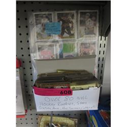 190 Hockey cards - approximate count