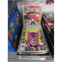 80 Marvel comic books, approx. count