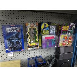 Batman & Ironman collectibles plus extras