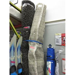 Beige shag area carpet - used