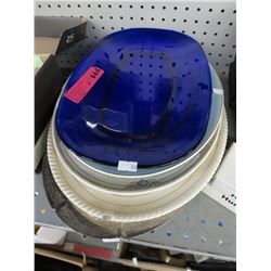 7 Misc. platters, some vintage.