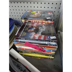 30 Movie DVDs, approx. count