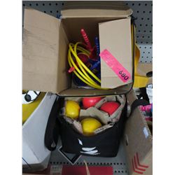 Lawn bowling balls & lawn darts