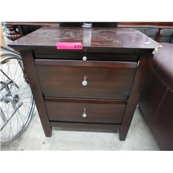 2 Drawer bedside table