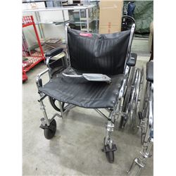 Used wheelchair.