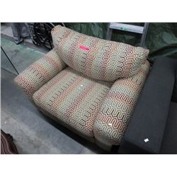 Large upholstered chair