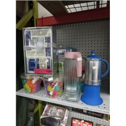 Beverage dispensers, etc.
