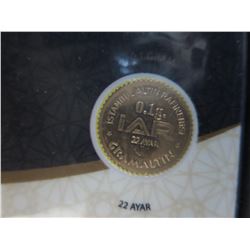 2 x 91.6% Solid Gold Turkish coins