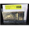 Image 1 : Certified -.999 Solid Gold 1/10 gram Bull Note