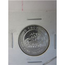 2 USA Mint .999 Silver Steam Engine rounds