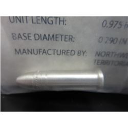 USA Minted .999 silver .22 Caliber Bullet - 1/4 Troy oz.