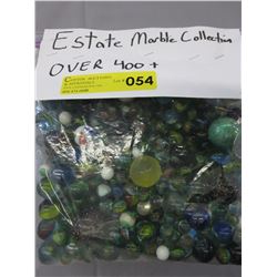 Estate collection of over 400 marbles