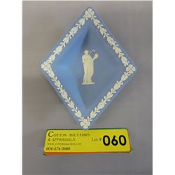 Wedgwood Blue Jasperware Pin Dish