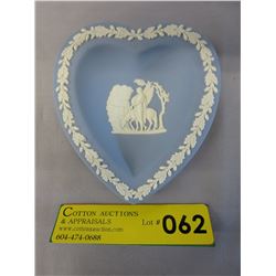 Wedgwood Blue Jasperware Pin Dish