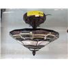 Image 1 : Stained glass light fixture