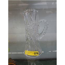 Heavy Cut Crystal water jug