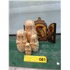 Image 1 : Russian Nesting doll & St. George Triptych