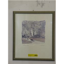 Framed Print of France